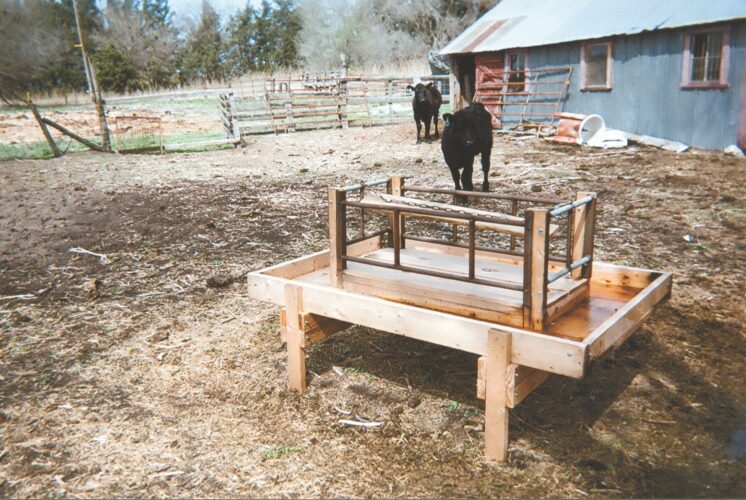 Build Your Own DIY Square Bale Feeder